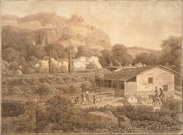 Алупка. 1806