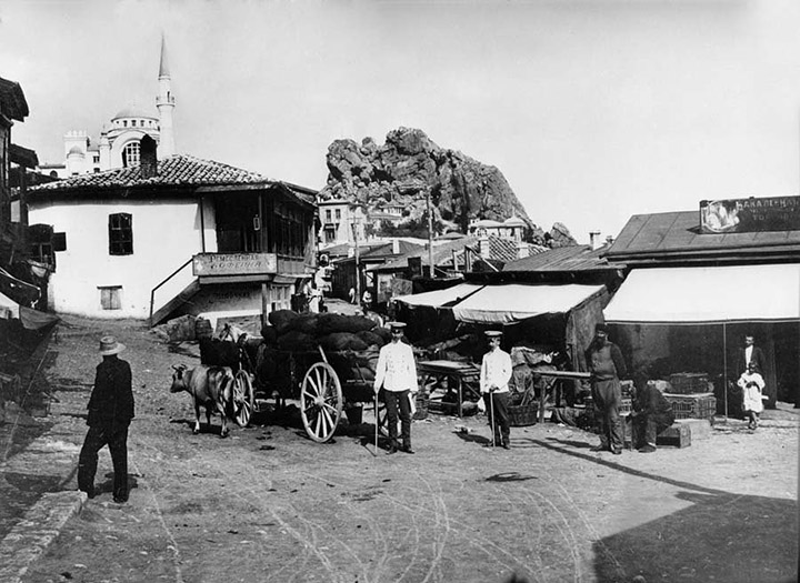 Гурзуф, главная площадь. 1915