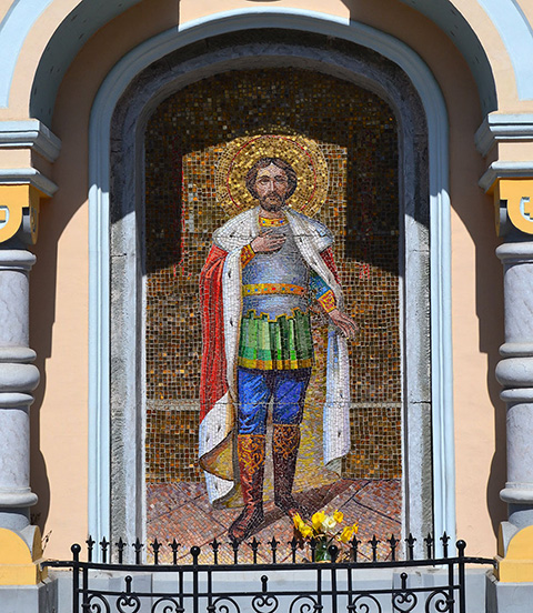 Мозаичный образ Невского