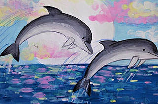 Дельфины. Ялта