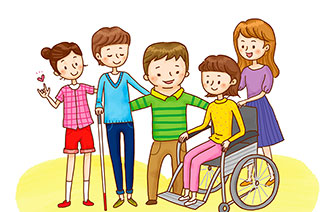 Дети инвалиды. Ялта