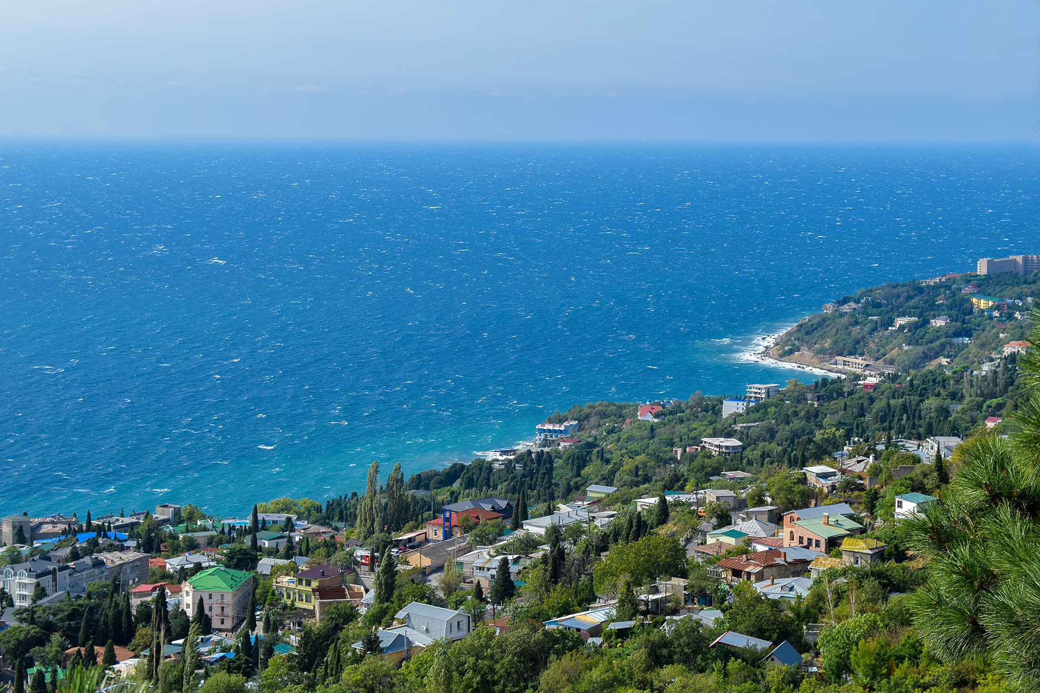 Фото поселка алупка