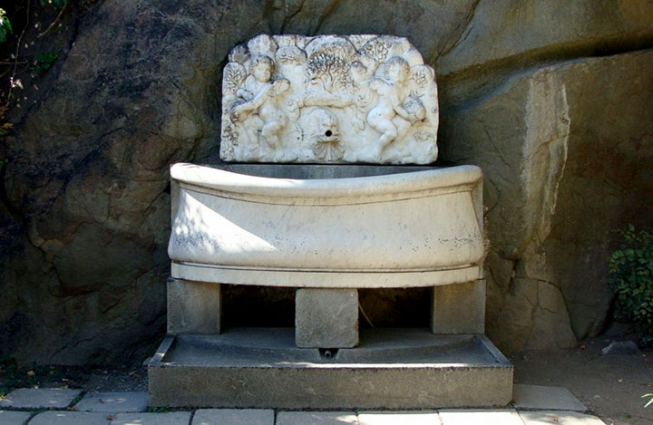 Фонтан амуров. Воронцовский дворец