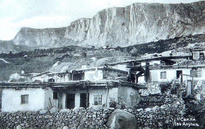 Сакли в Алупке. 1905