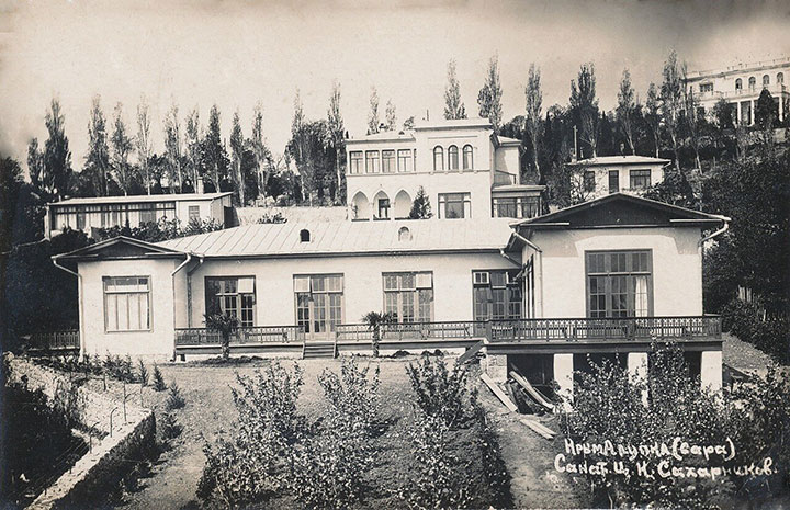 Алупка. Санаторий Сахарников. 1932