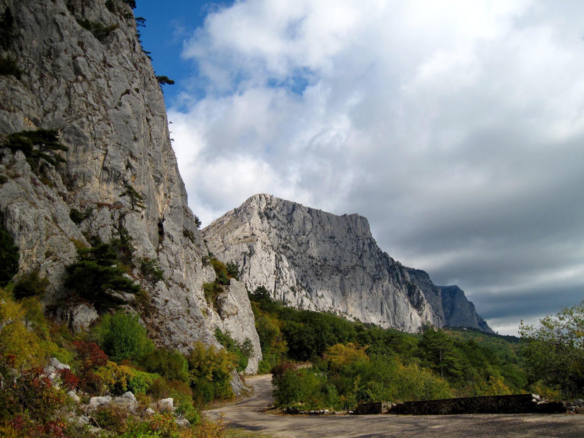 Байдарские ворота крымские горы