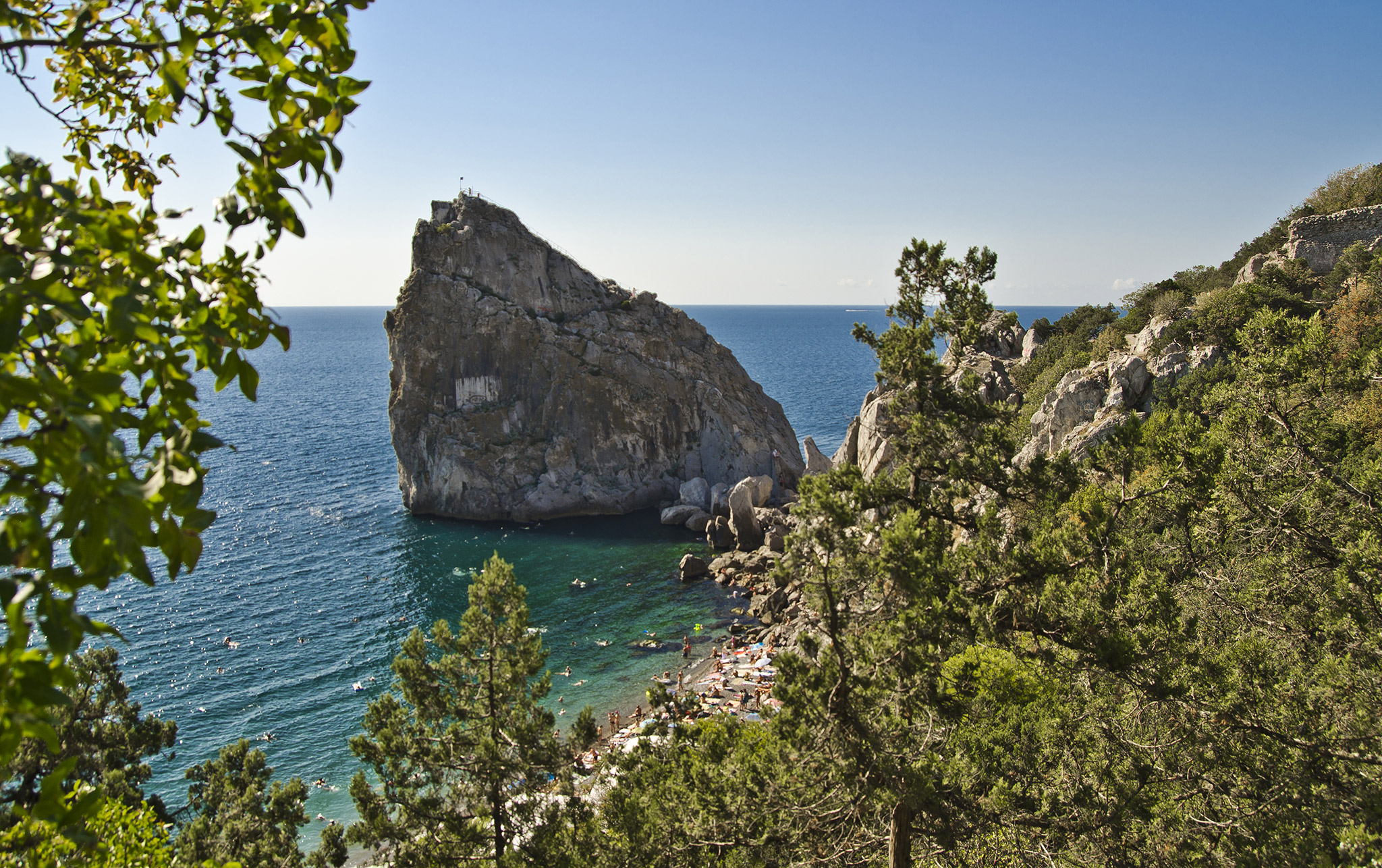 Скала Дива (Симеиз) — путеводитель по отдыху в Крыму