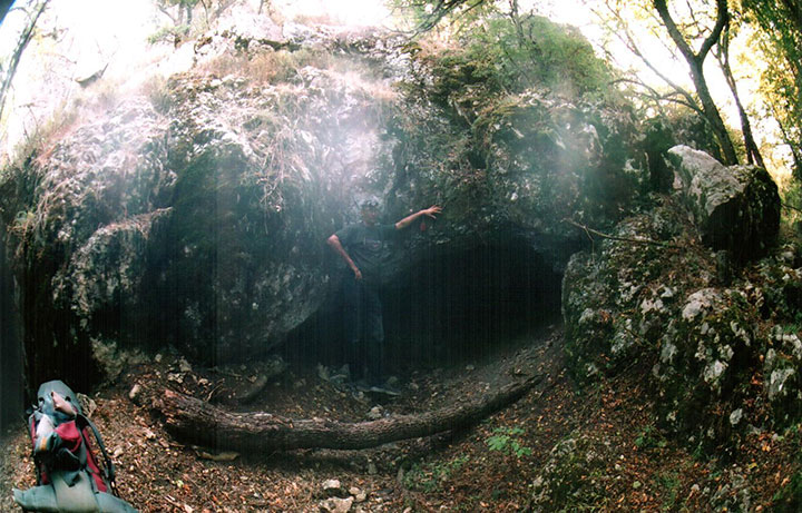 Пещера Карань-Коба (Темная). Вход
