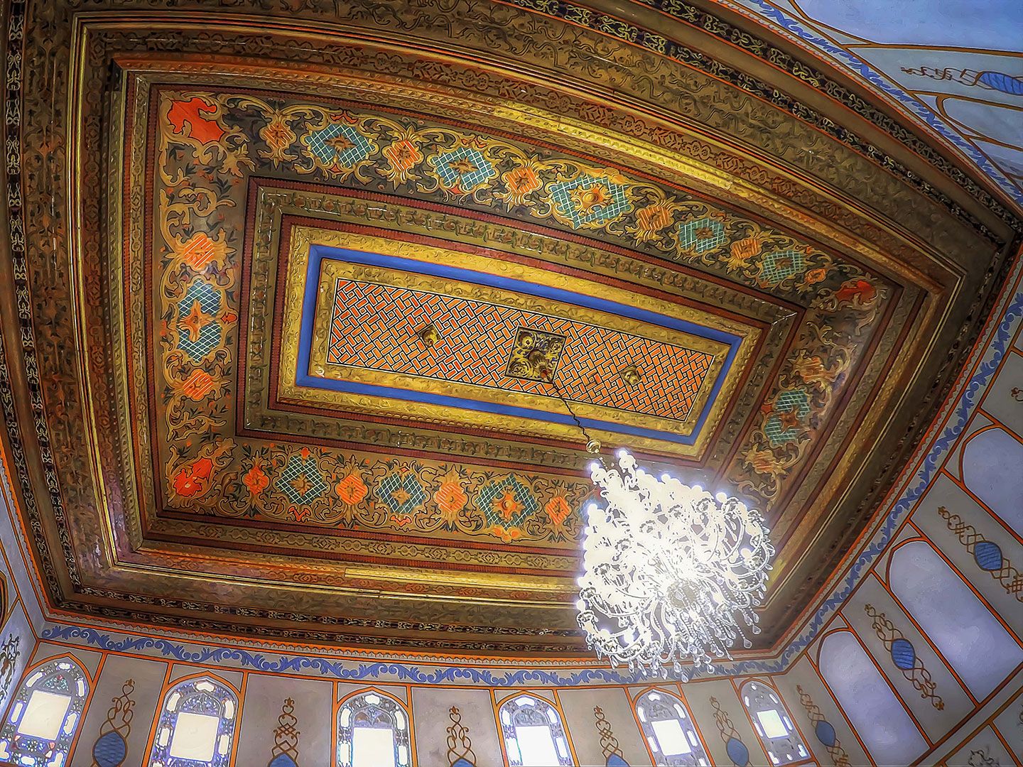Зал Дивана (совета и суда) в Бахчисарайском ханском дворце — путеводительпо отдыху в Крыму