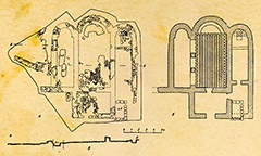 План храма на Пампук-Кая