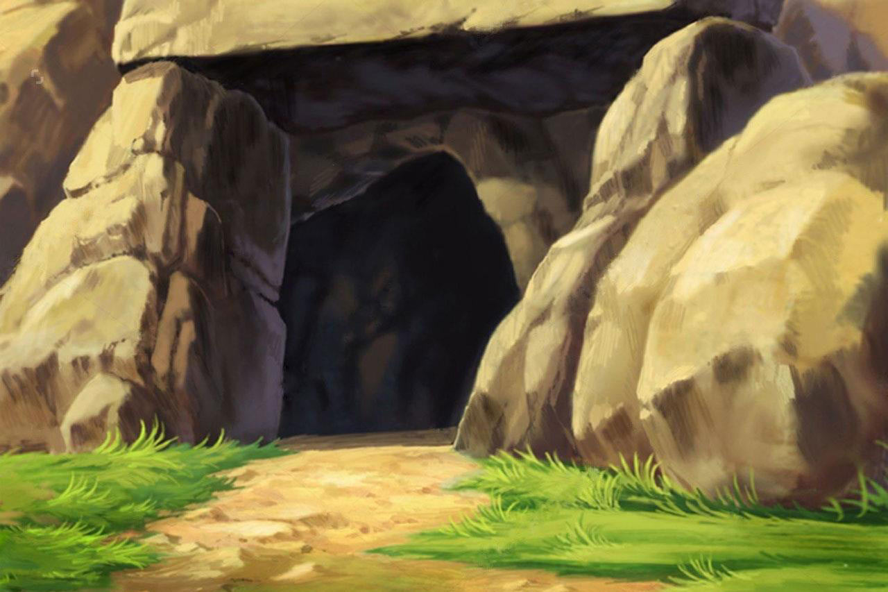 Рисование пещера