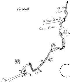 Пещера Ени-Сала 3. План