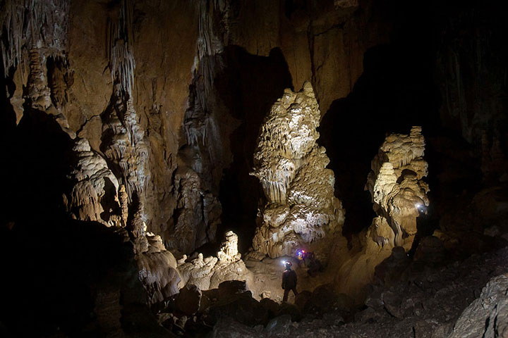 Пещера Максимовича (шахта Кристальная)
