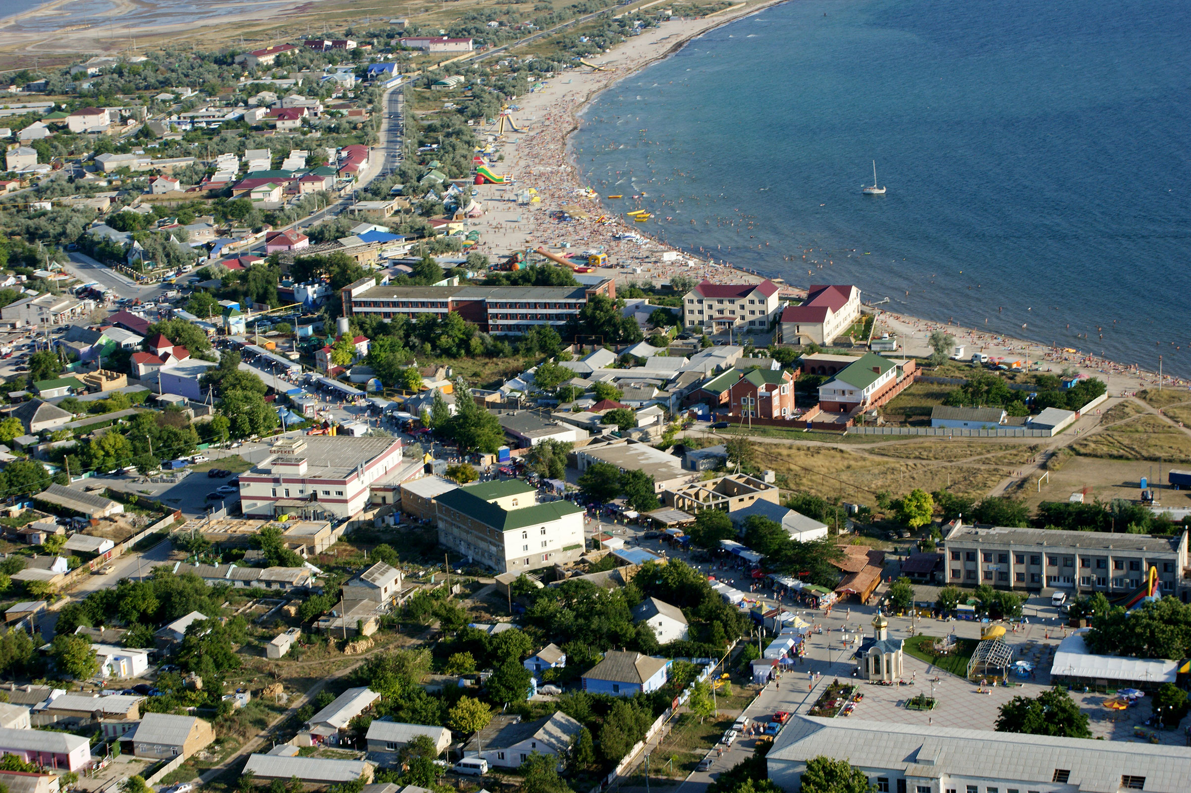 Межводное — курортное село в Черноморском районе Крыма (Тарханкут) —  путеводитель по отдыху в Крыму