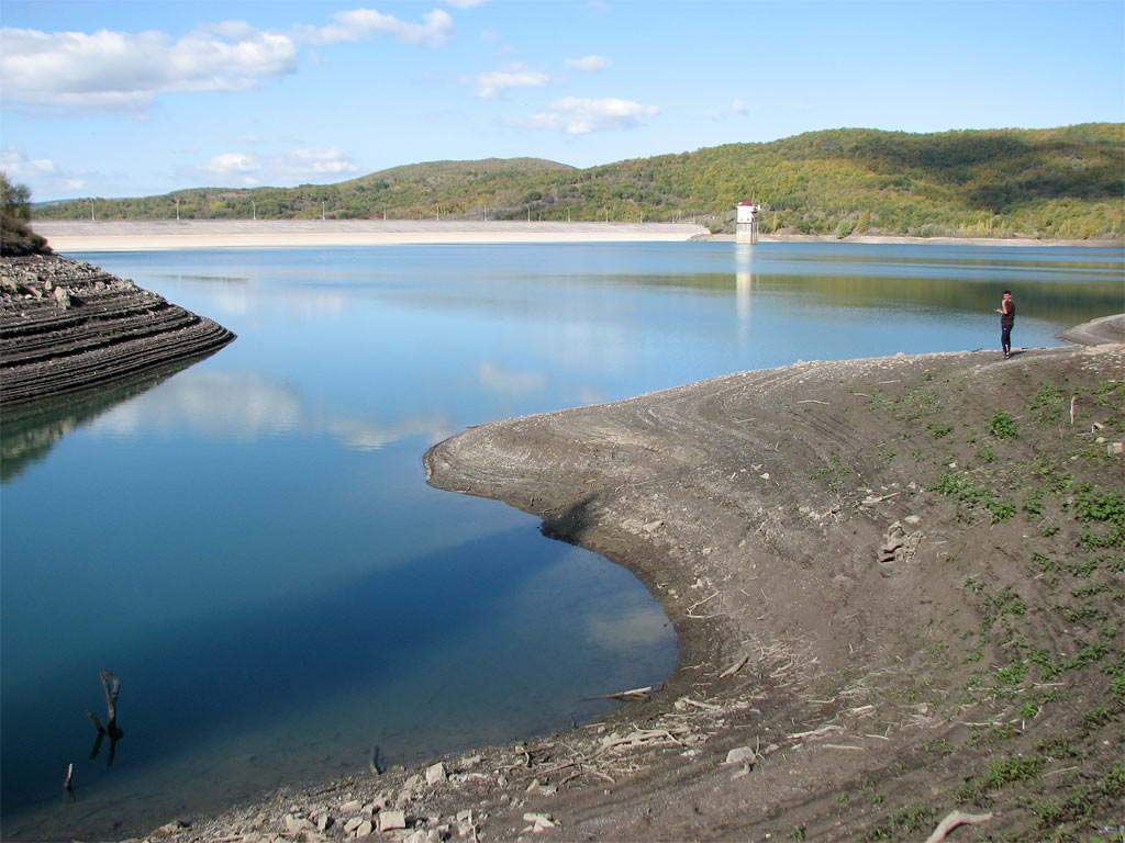 Загорское водохранилище Крым