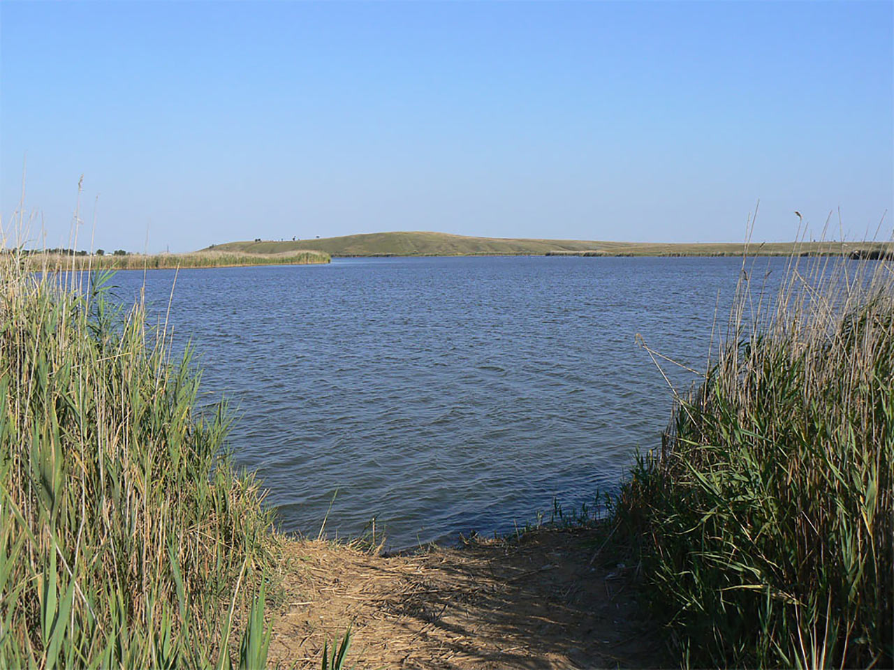 Озеро Самарли Крым
