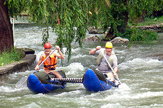 Спуск по реке Салгир