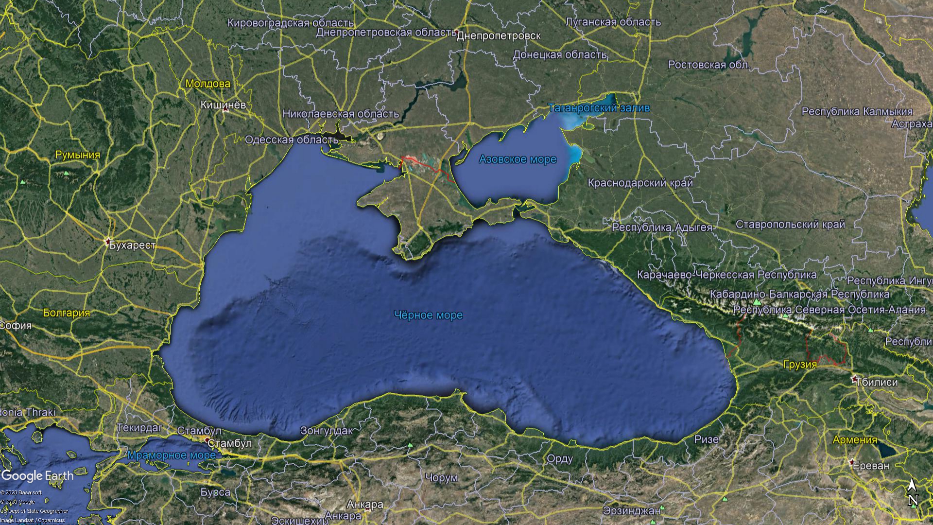 Чёрное море — путеводитель по отдыху в Крыму
