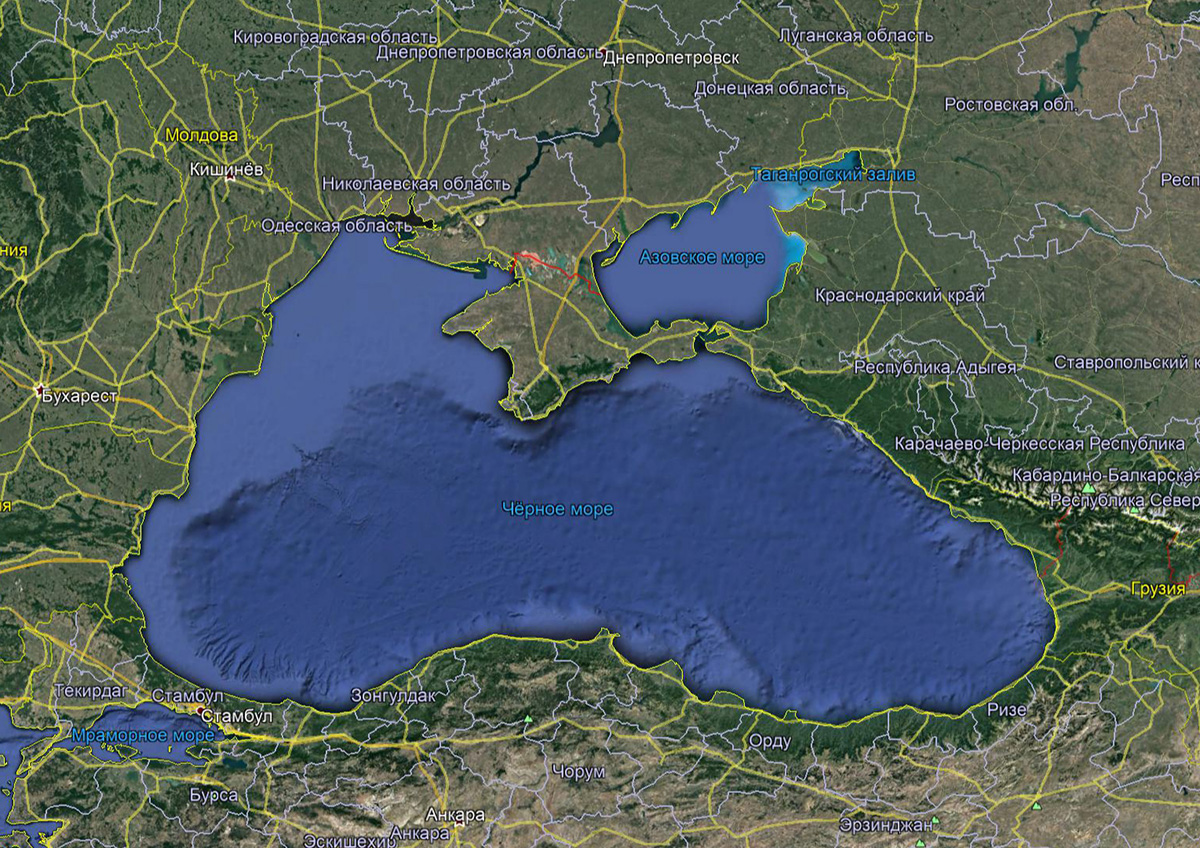 Факты о Черное море