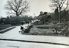 Сквер им. Калинина. Ялта. 1959