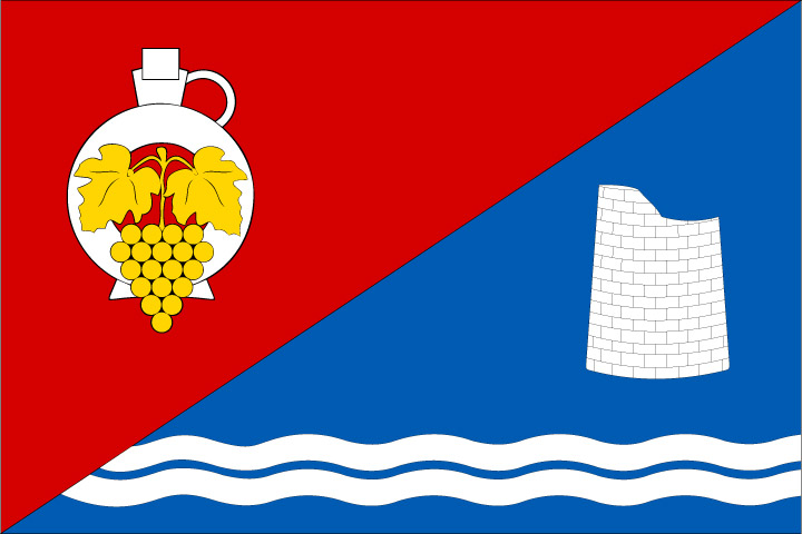 Флаг села Морское