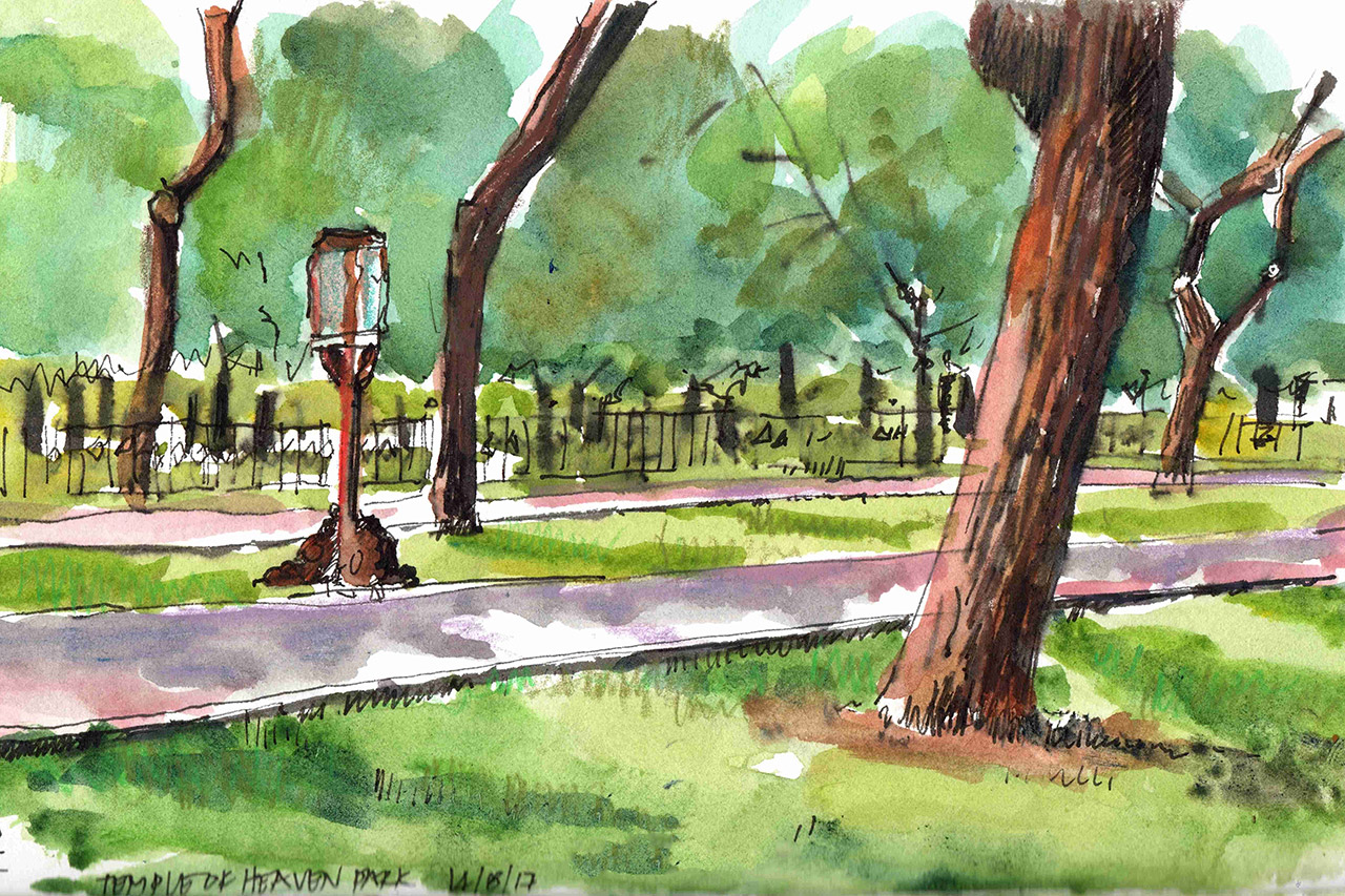 Как нарисовать алею. Парк сквер бульвар изо 3 класс. Парк рисунок. Рисунок парка. Рисование парков и скверов.