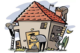 УПОБ грабит квартиру в Ялте