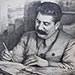 Сталин в кабинете